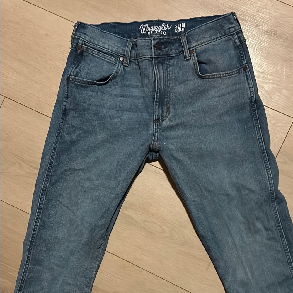 Wrangler Retro Slim Bootcut Jeans - 31 waist 34 length